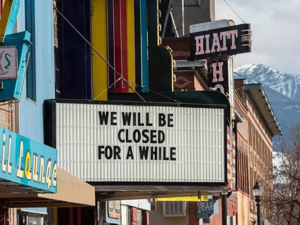 businesses close down due to covid19